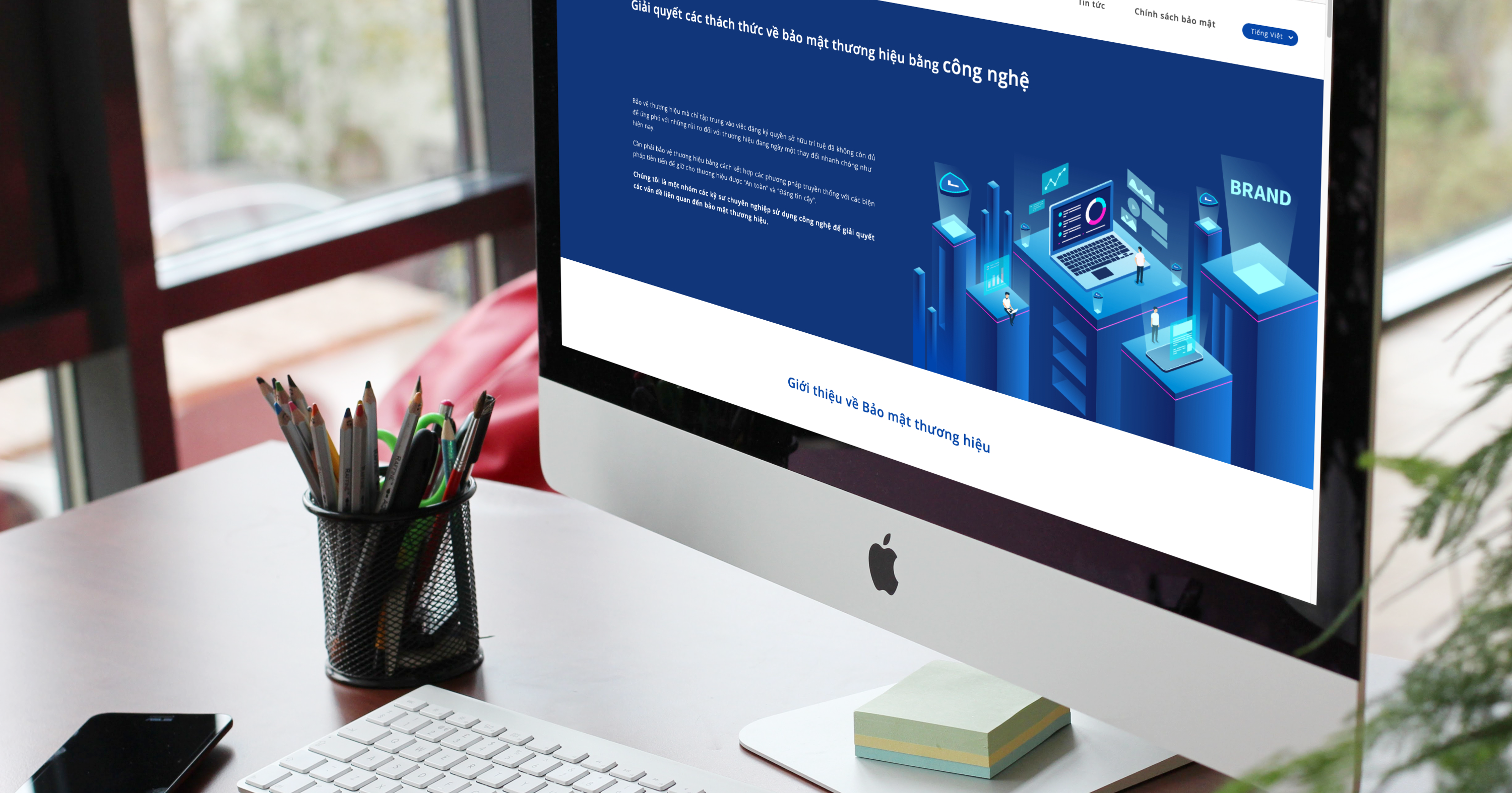 Chúng tôi đã đổi mới website